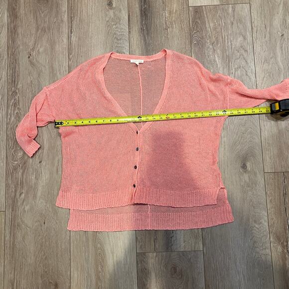 EILEEN FISHER Women's Linen V-Neck Cardigan Size M - Picture 4 of 7